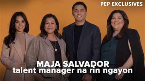 WATCH: Maja Salvador opens own talent management company .